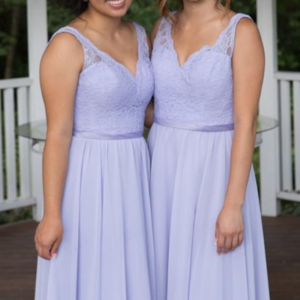 Lilac Bridesmaid Dress